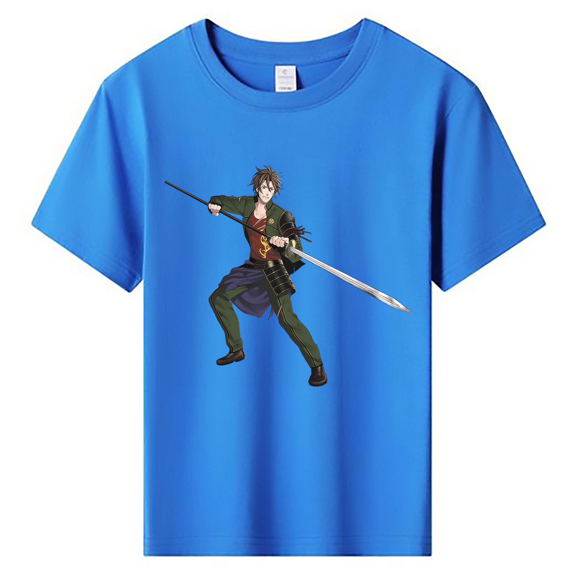 （画像用） 刀剣乱舞 Touken Ranbu 綿100％キッズTシャツ（フロントプリント）